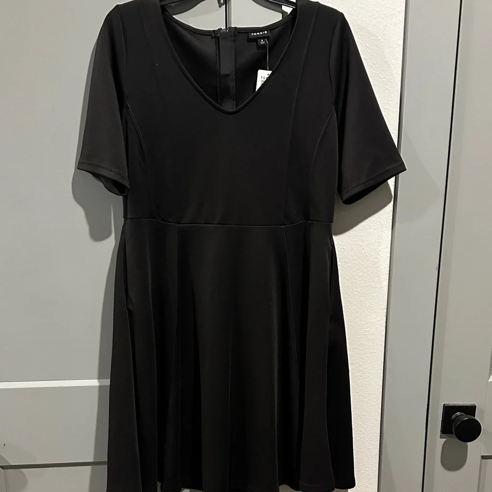 Torrid Black Mini Dress - Picture 1 of 4